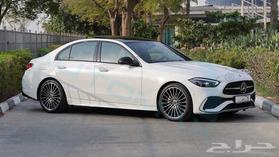 2025 مرسيدس سي 200 AMG بريميوم بلس خليجي اصفار ضمان الوكيل64385035985793113