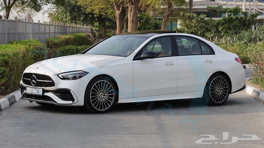 2025 مرسيدس سي 200 AMG بريميوم بلس خليجي اصفار ضمان الوكيل64385035985793110