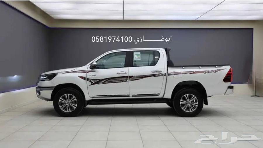 تويوتا هايلكس بنزين غمارتين دبل S. GLX موديل 202564375601619713113