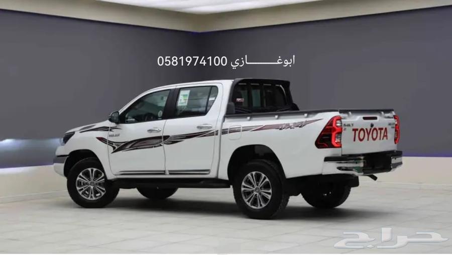 تويوتا هايلكس بنزين غمارتين دبل S. GLX موديل 202564375601619713112