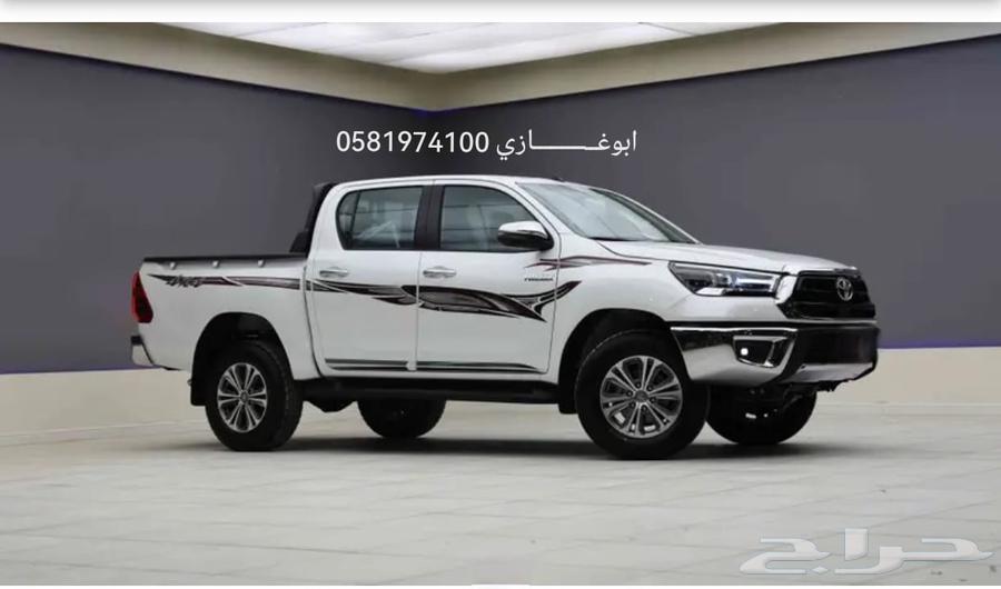 تويوتا هايلكس بنزين غمارتين دبل S. GLX موديل 202564375601619713111