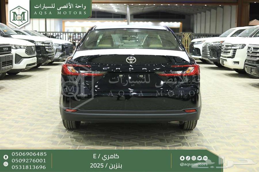 كامري E ستاندر اسود بنزين 2025 اقل سعر كاش واقساط64381643994369114