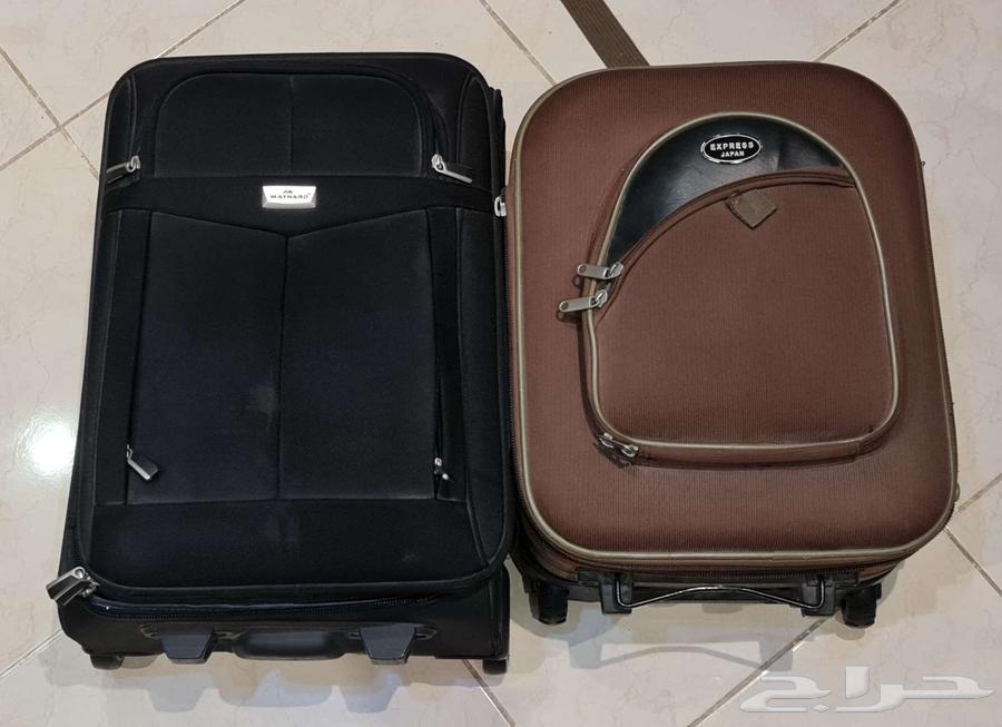 حقيبتين سفر بحالة ممتازة للبيع64358023915267110