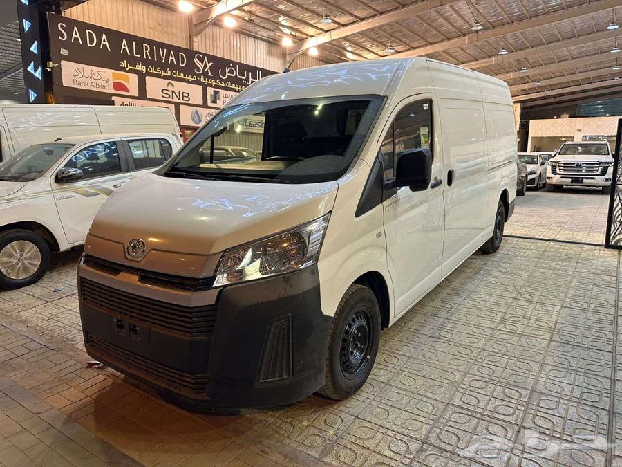 تويوتا هايس بضاعه ديزل قير عادي سقف عالي 2025 كاش وتقسيط64374802966913110