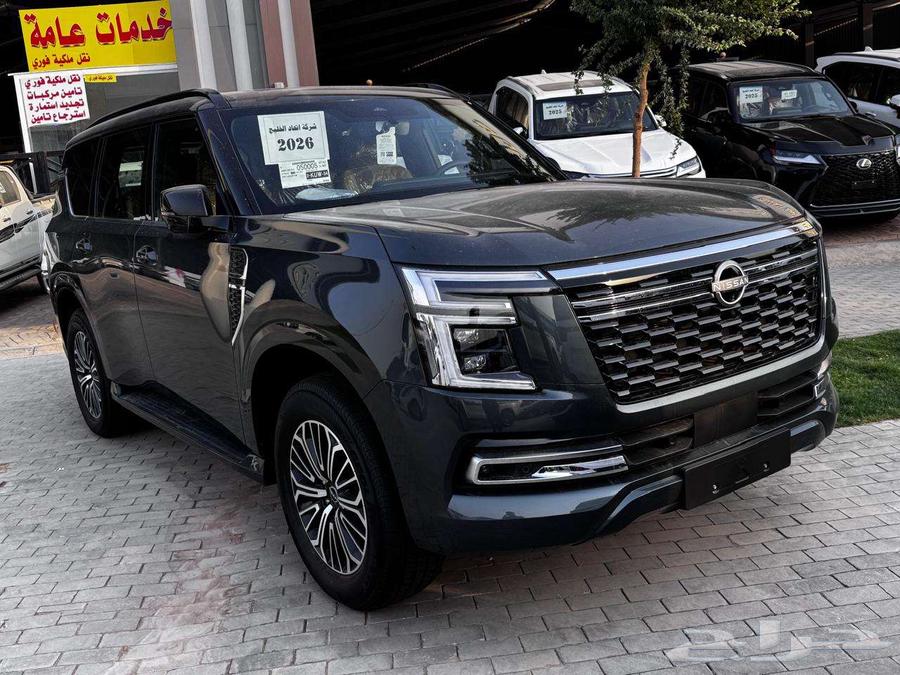 نيسان باترول بلاتينوم تنفس طبيعى 2026 خليجى للكاش والبنوك64376854837761112