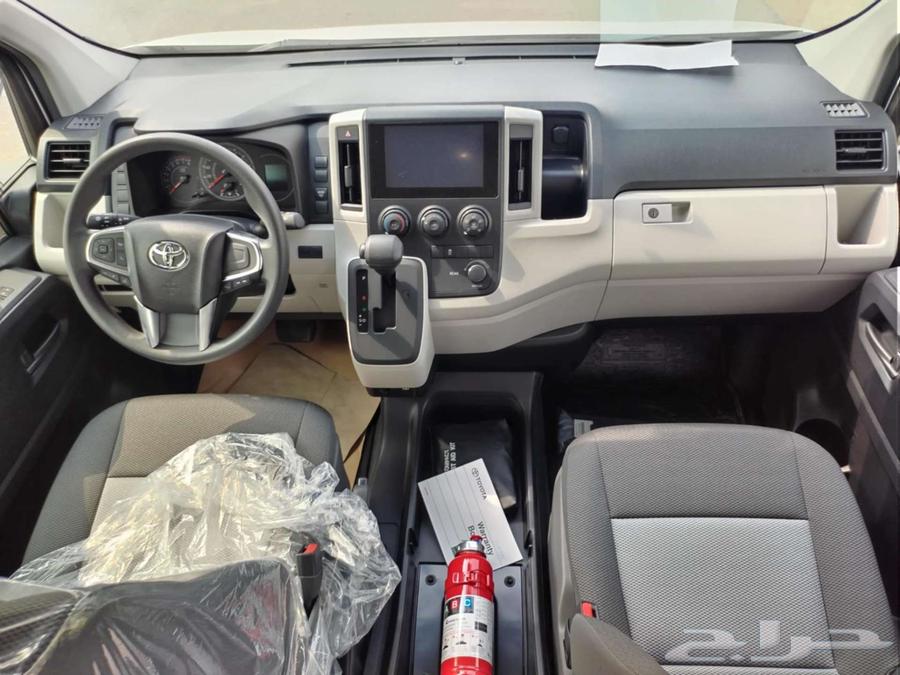 تويوتا باص 2025 هايس 13 راكب بنزين اتوماتيك خليجي64380183214467114