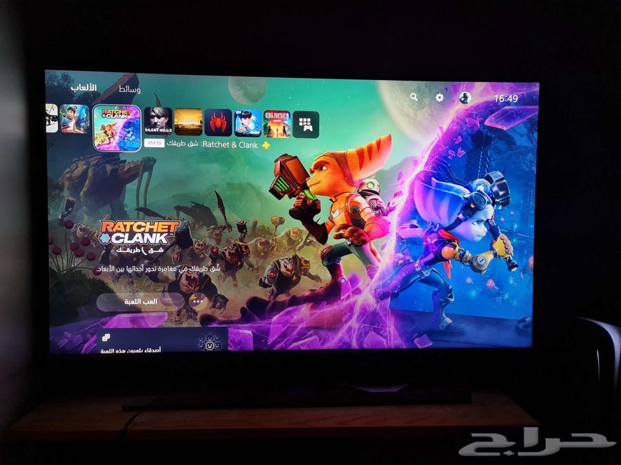 شاشة سامسونج 55 بوصة 4k ممتازة جدا للافلام والالعاب64165511079682110