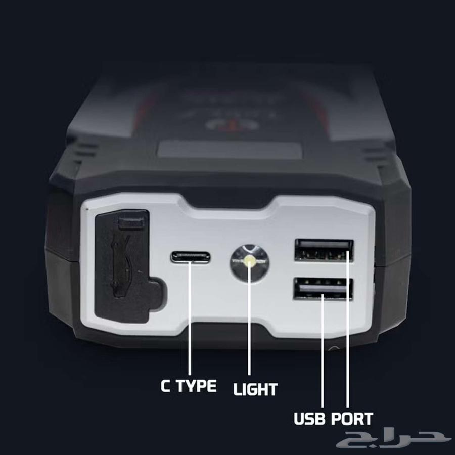 بنك طاقة لتشغيل بطارية السيارة ضمان سنة سعة 6000 مللي امبير64385230445570113