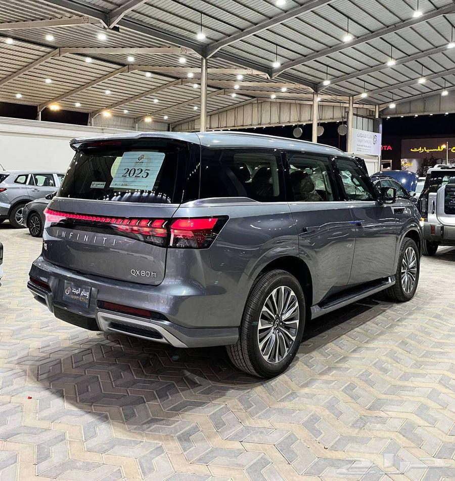 عرض خاص انفنتي SENSORY QX80 تيربو3.5 موديل 2025 بطاقه جمركيه64374729645442114