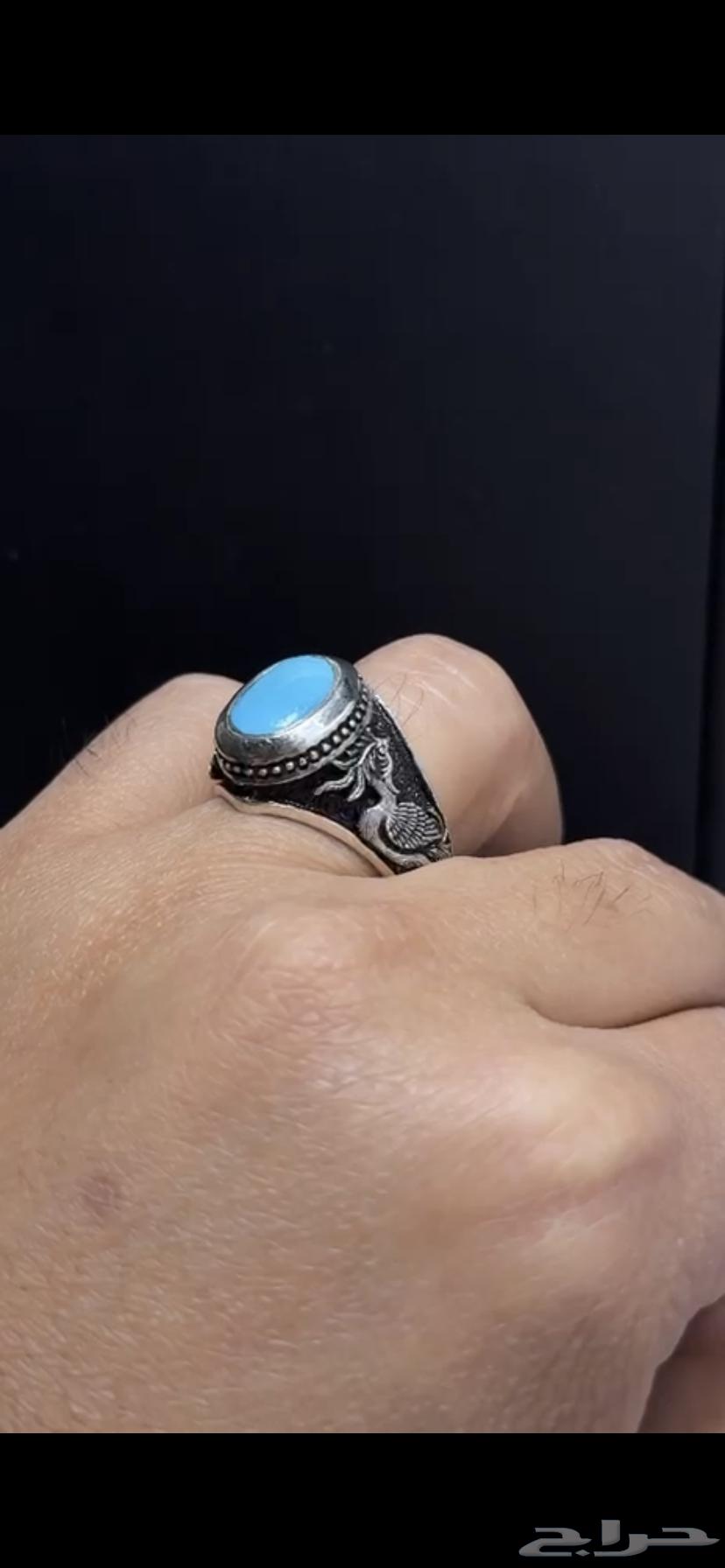 للبيع خاتم فيروز صافي ناشبوري صياغه حميد جنكي64199437574530111