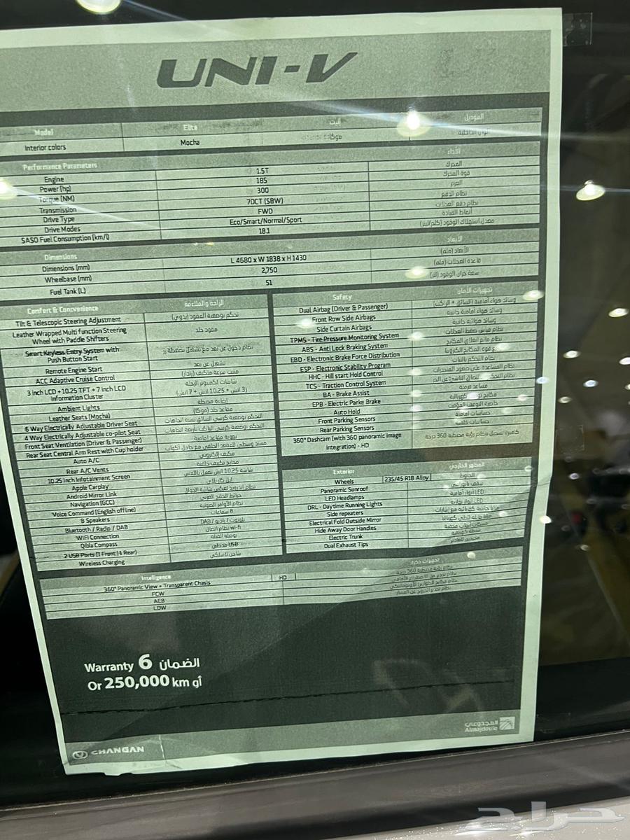 شانجان يوني في اليت 2026 بسعر مميز لفتره محدوده64386863692673114