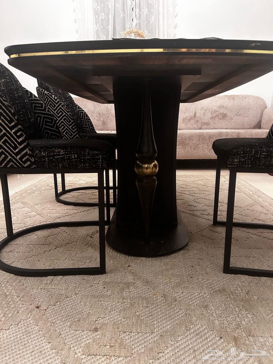 طاولة طعام رخام 6 كراسي البيع مستعج64193696150657111