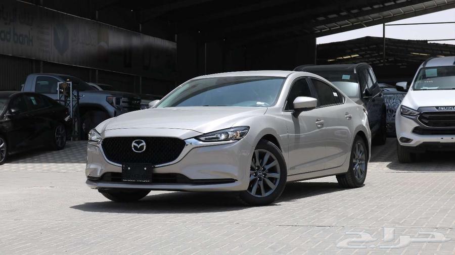 مازدا 6 2025 لون ابيض وفضي وبيج جميع البنوك باقل سعر64387940553091112