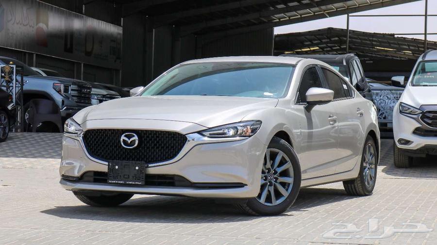 مازدا 6 2025 لون ابيض وفضي وبيج جميع البنوك باقل سعر64387940553091111