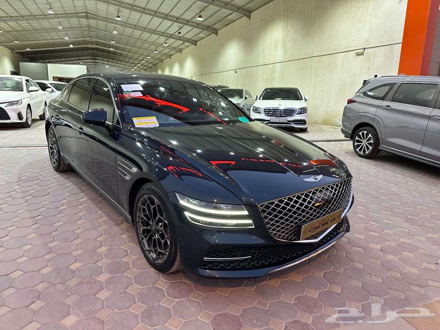 هونداي جينسس G80 بنزين 2021 عداد ديجتال رادار مستورد64393293829891112