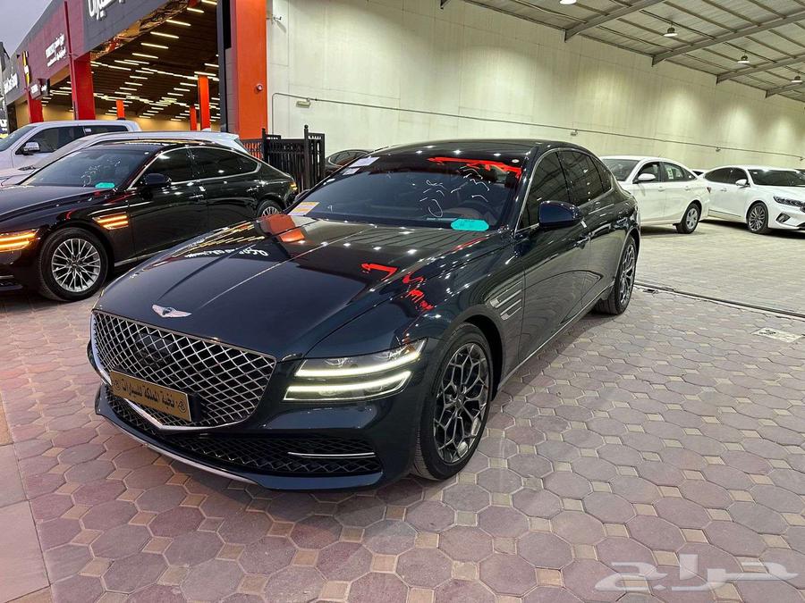 هونداي جينسس G80 بنزين 2021 عداد ديجتال رادار مستورد64393293829891114