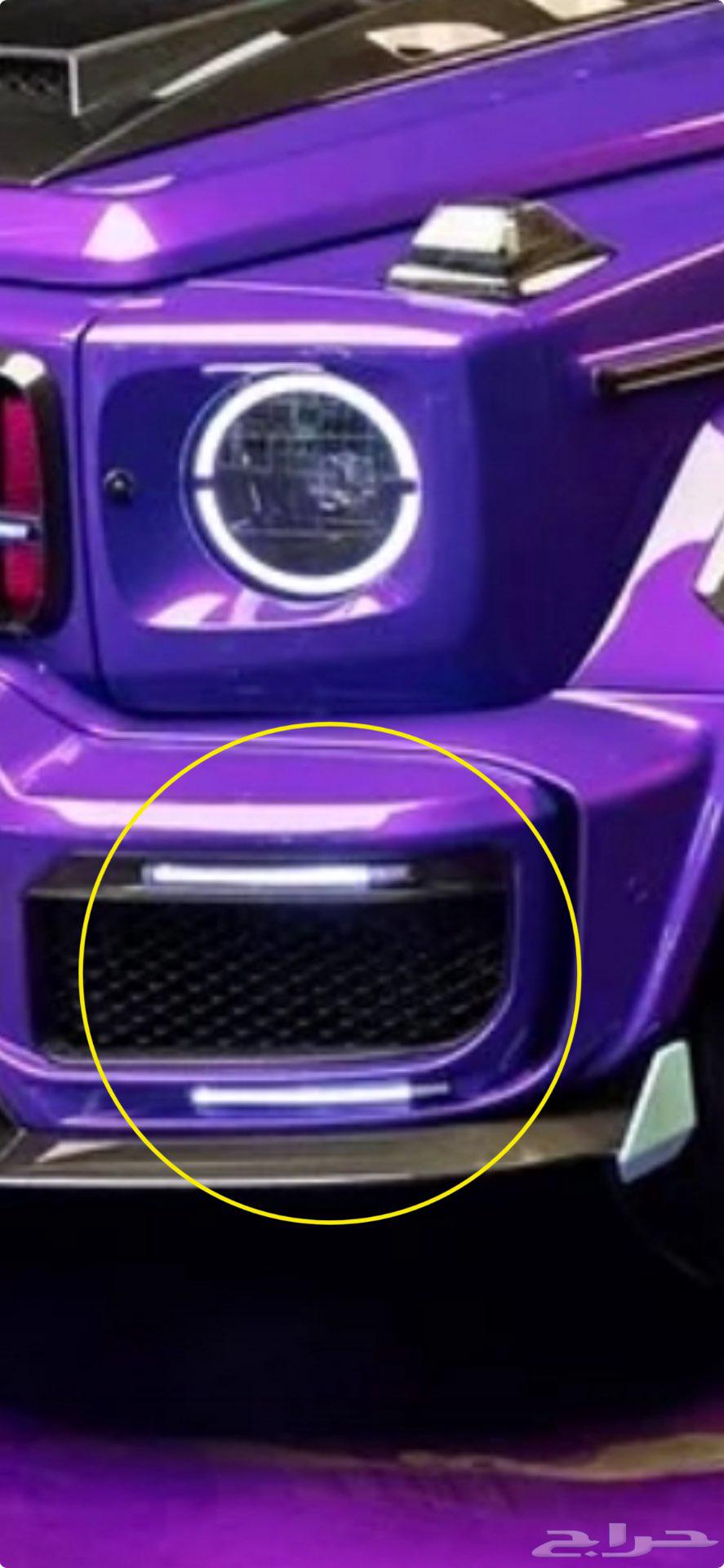 للبيع كشافات الصدام لمرسيدس جي برابوس DRL ك نهاريه BRABUS64404792259970110