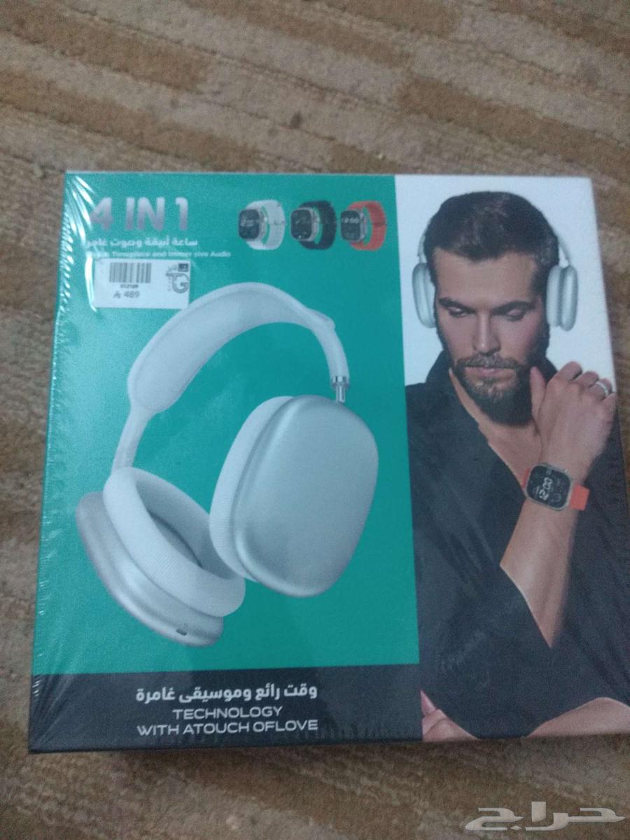 ساعة يد ذكيه مع سماعة راس64207815493123110