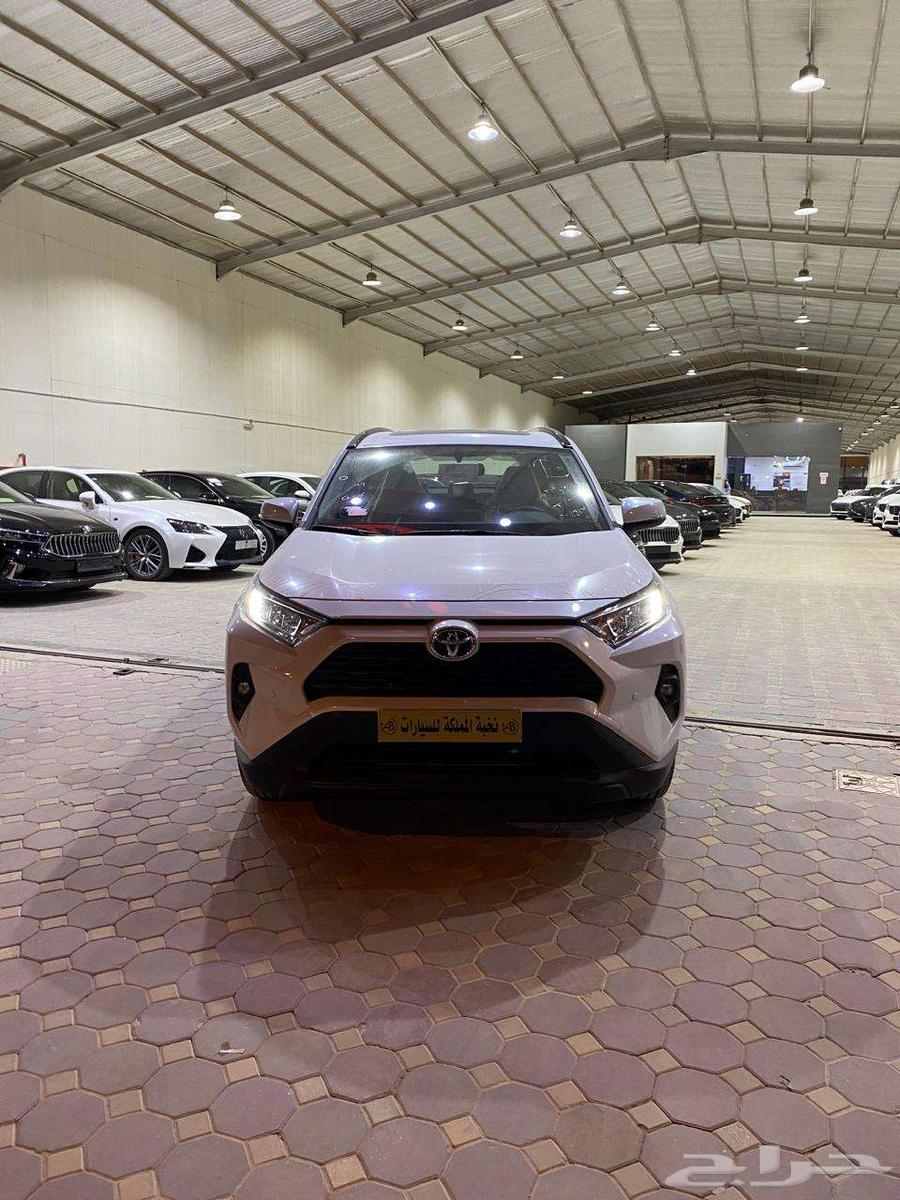 تويوتا راف فور 2025 أصفار دبل بصمة شاشة كاميرا فتحة سقف64406402782082111