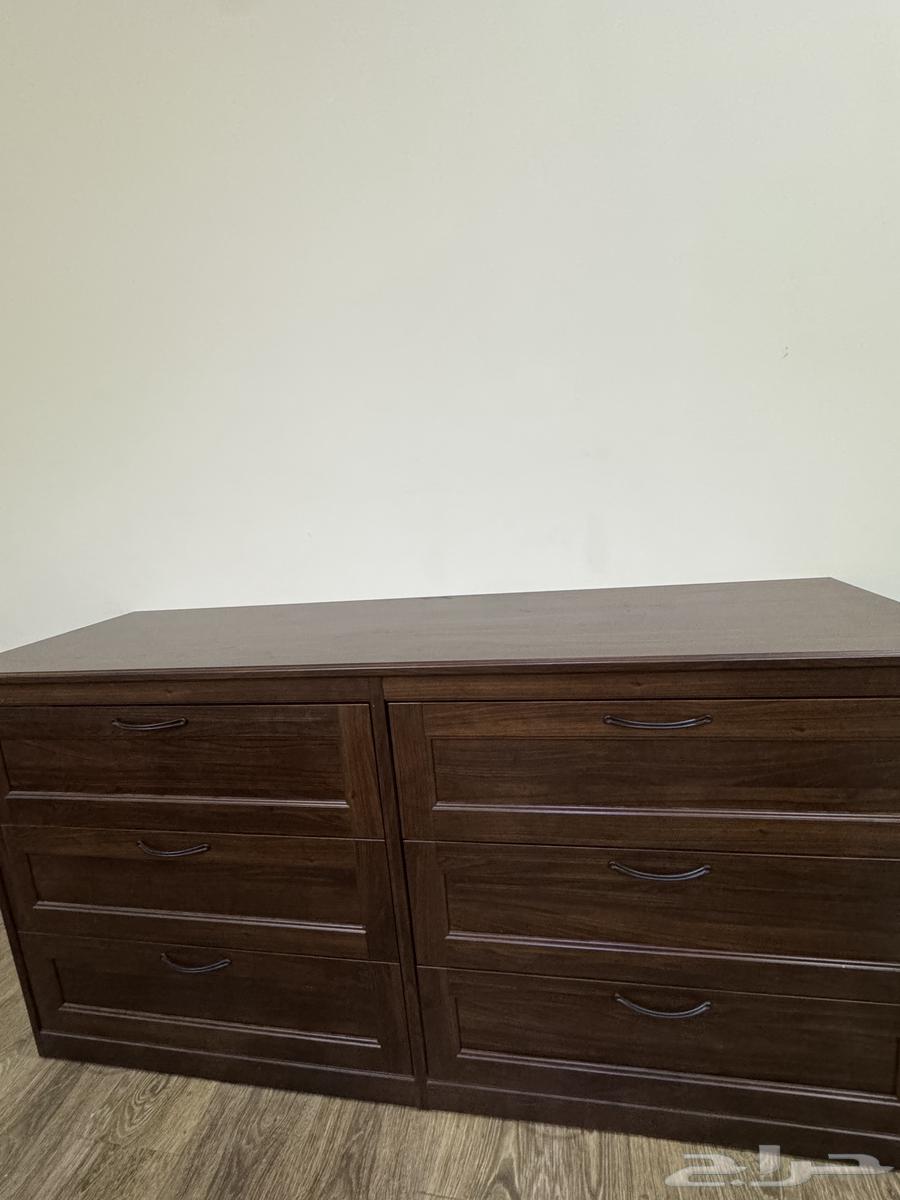 غرفة ايكيا بني مستعملة64229492739841112