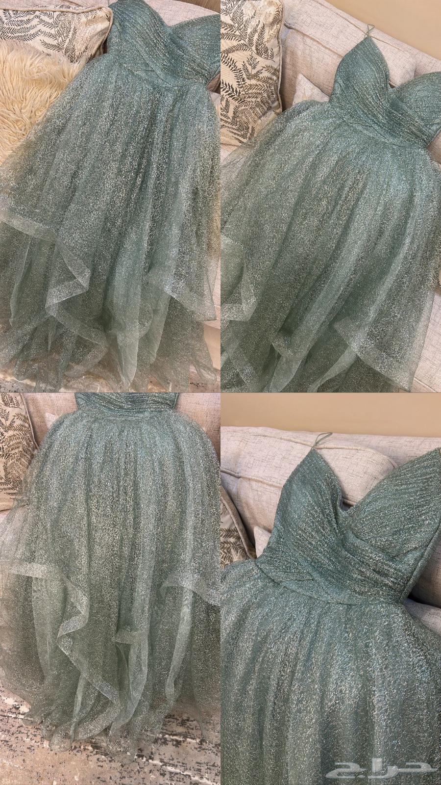 فستان سهرة جديد لبسته 4 ساعات فقط جمميل ويلبس s64234133838978110