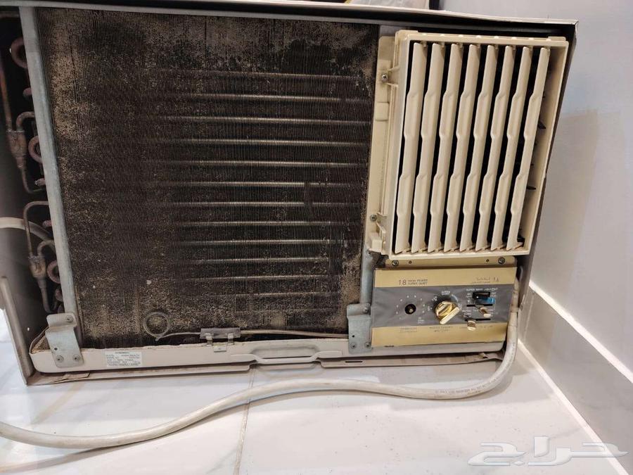 مكيف شباك جنرال (18) وحده للبيع64233486830850110