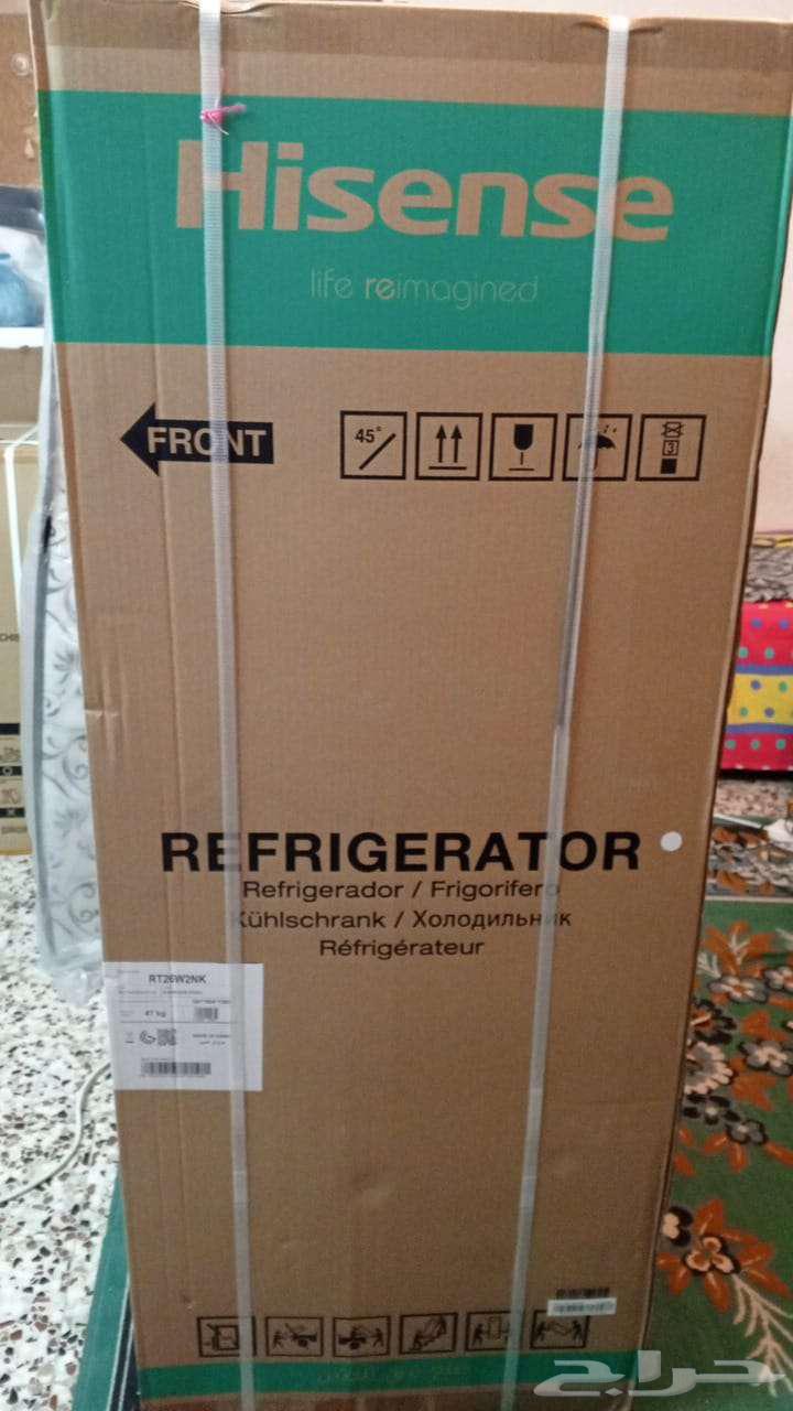 ثلاجه هايسنس جديده غير مستعمله64249863099906111