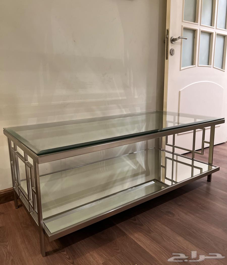 طاولة قهوه زجاج ( مرايه )64255537242754110