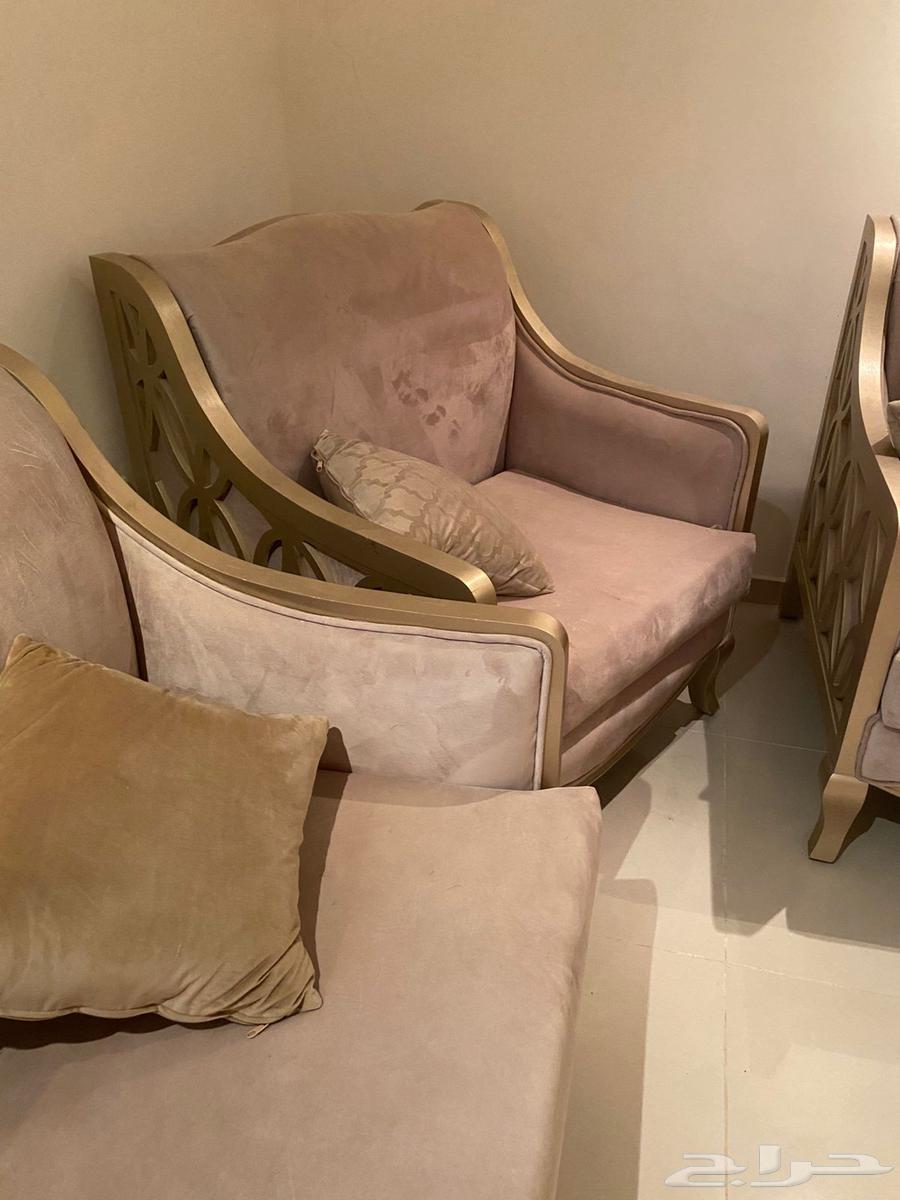 كنب فخم مجلس 5 قطع جدة جده64244446883074112