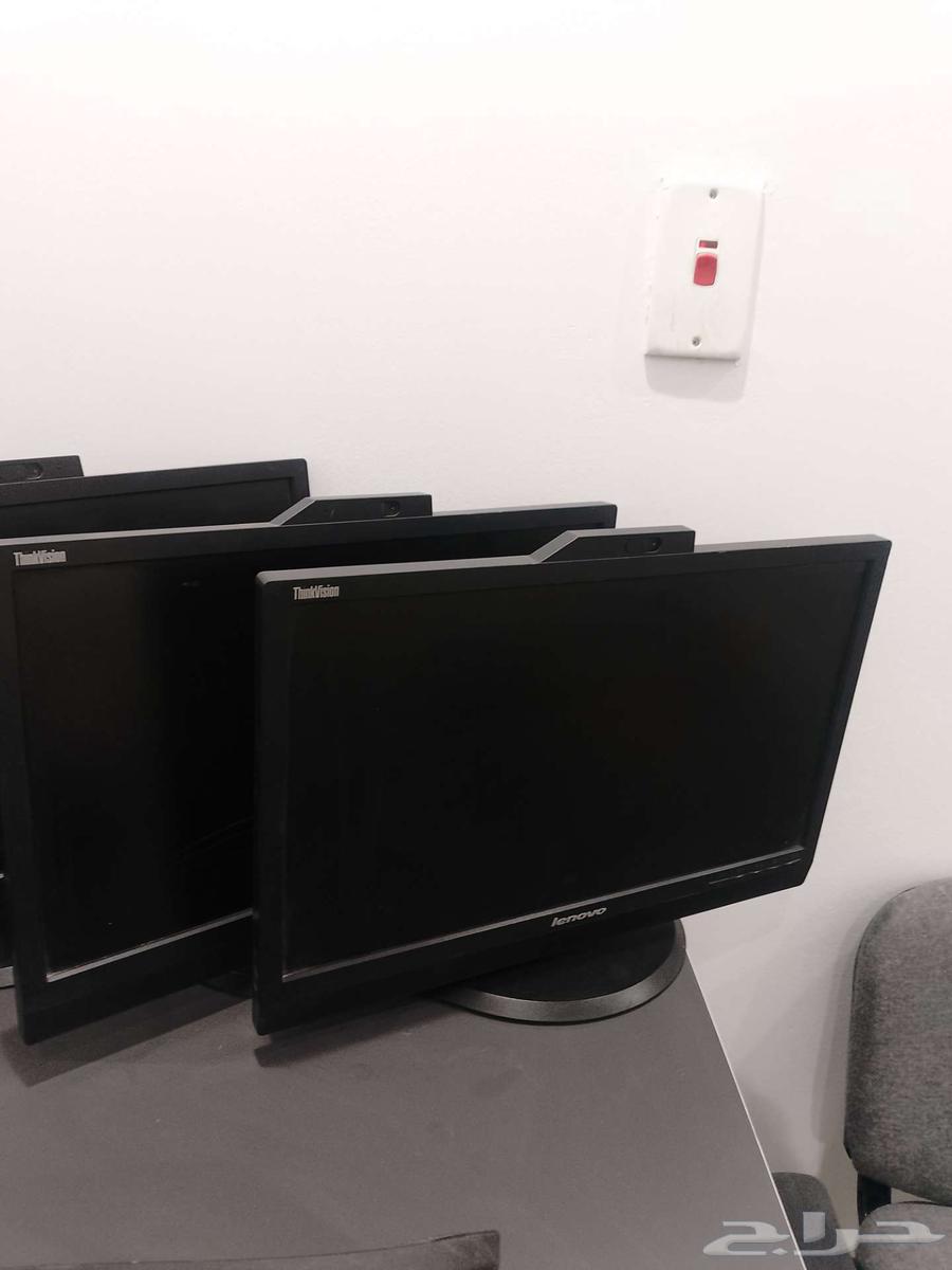 Office chairs, computer screen, table for sale64248490306819111