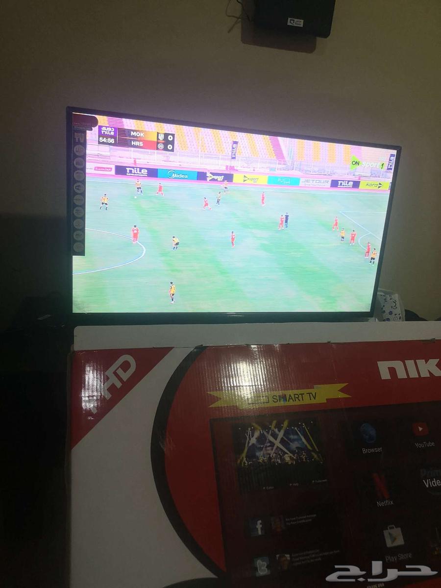 شاشة ليد 43 بوصة سمارت جديدة زيرو تقريبا لم تستخدم64250753972226110