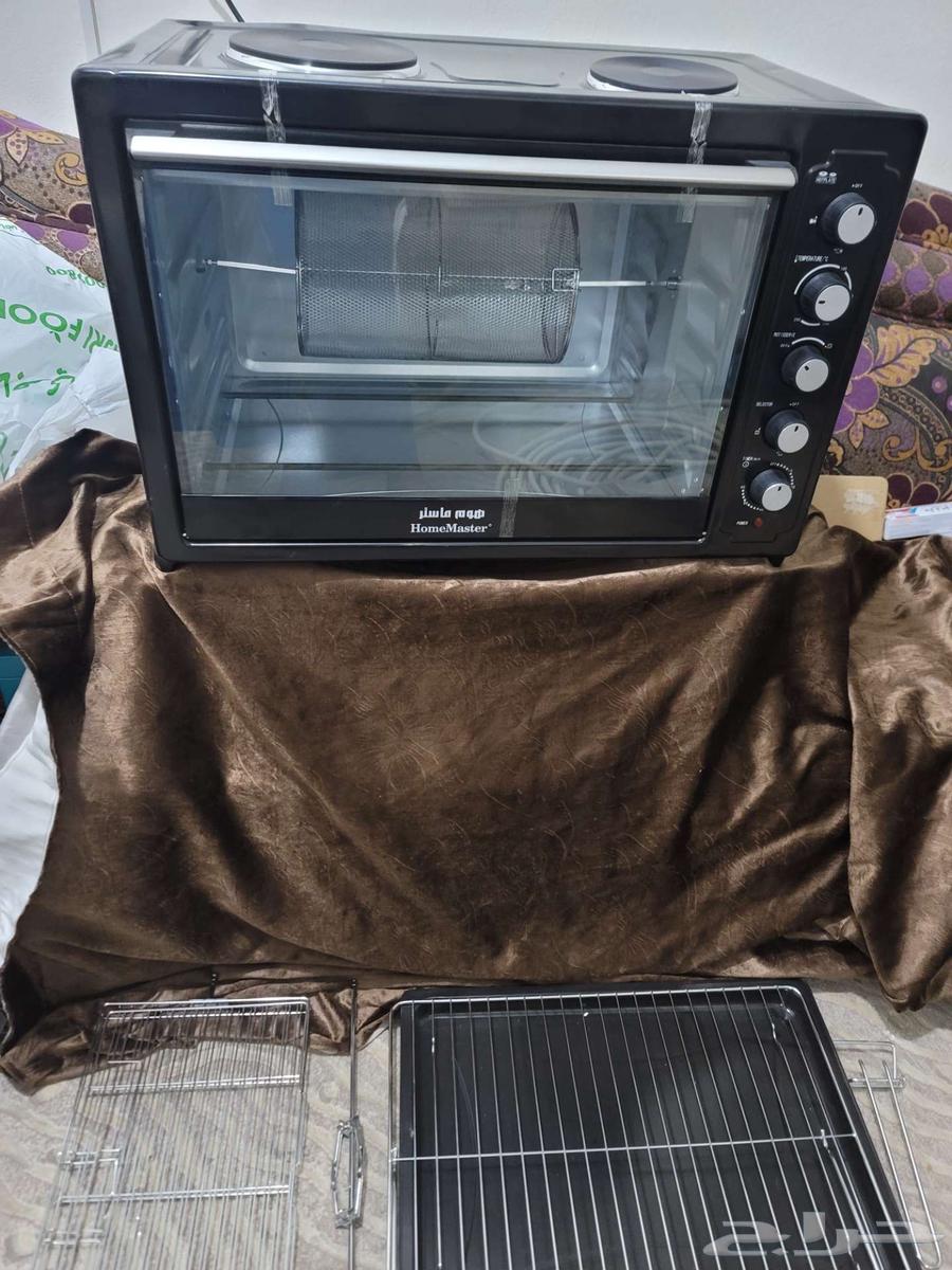 فرن مايكرويف 100 لتر مع ملحقاته كامل جديد كرت64258390551554110