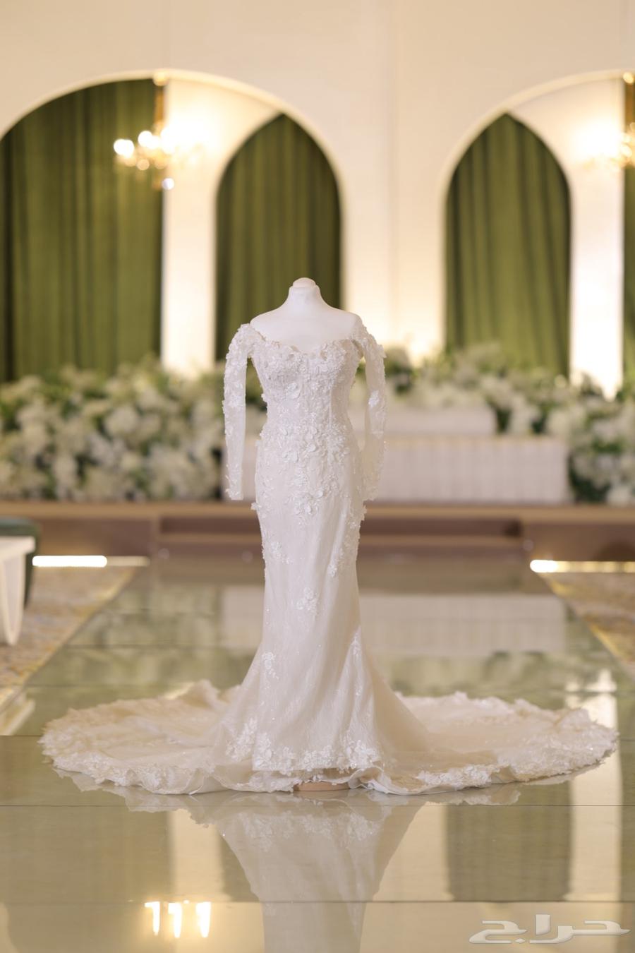 فستان عروس ابيض kaudupul bridal مقاس 4 UK مع طرحة طويلة64248490158210110