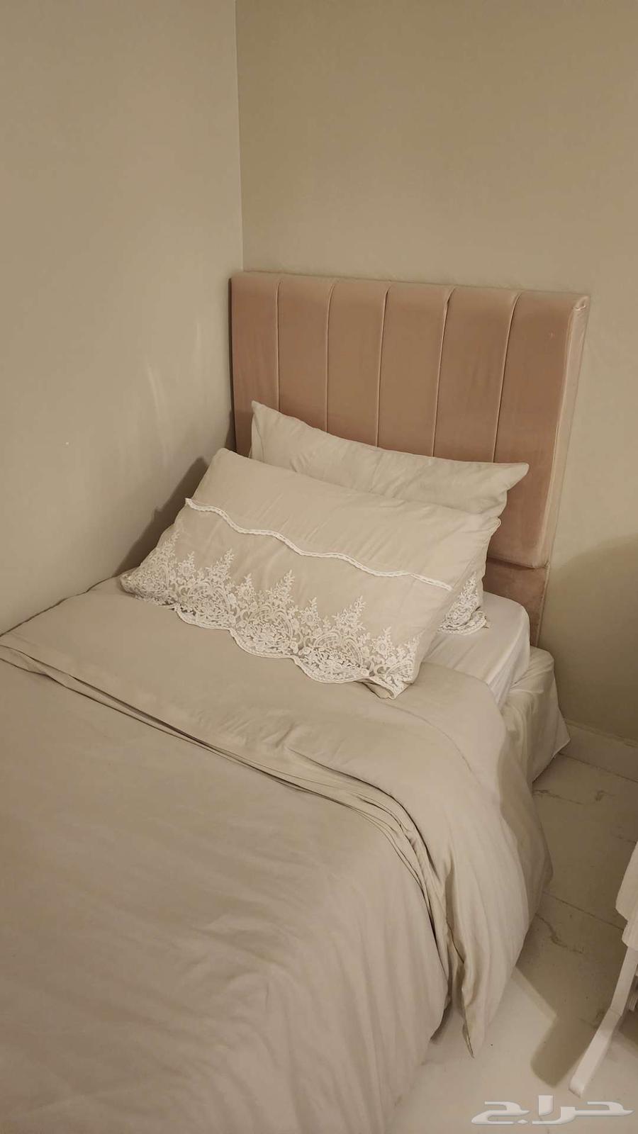 سرير مفرد جديد لون بيج ب 20064235478611714110