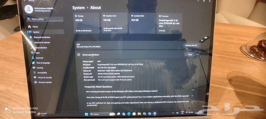 Microsoft Surface Pro64238855077250112