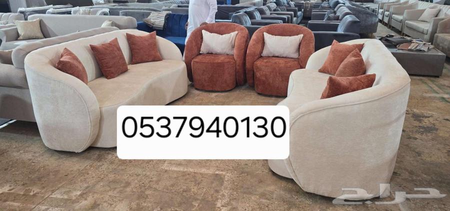 كنب جديد جاهز للبيع64240548372737114