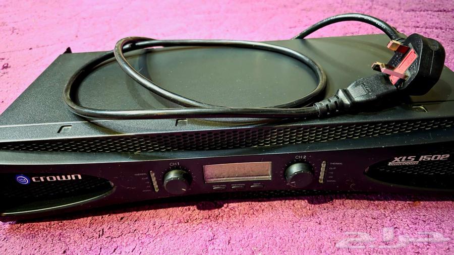 جهاز مضخم صوتي (أمبليفير) طراز كراون Crown XLS 1502 DRIVE 264243023133953111