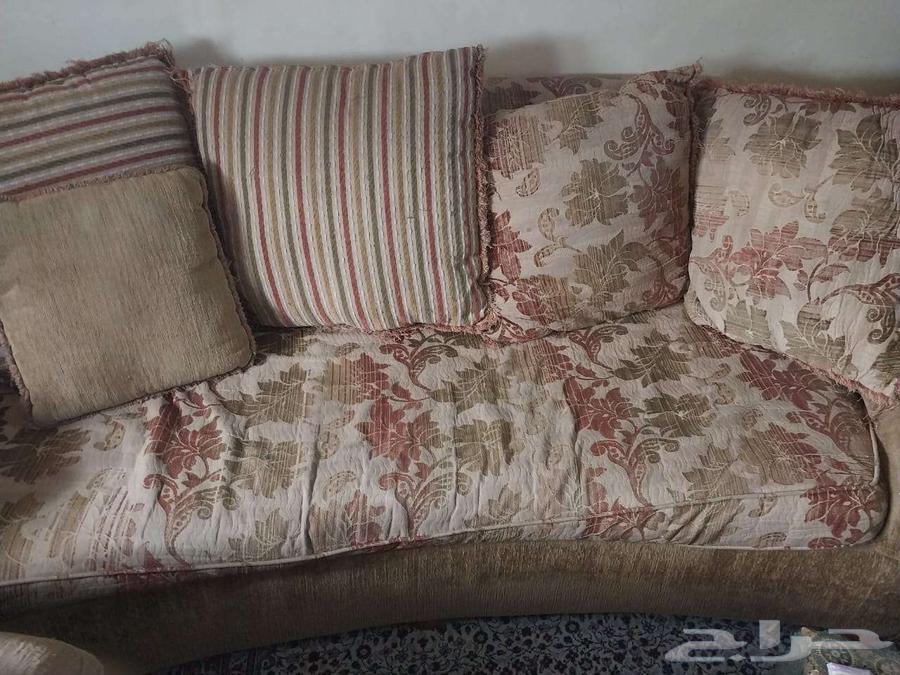 طقم انتريه 7 فرد مع سجاده كبيره مع بوتوجاز64241934245121112