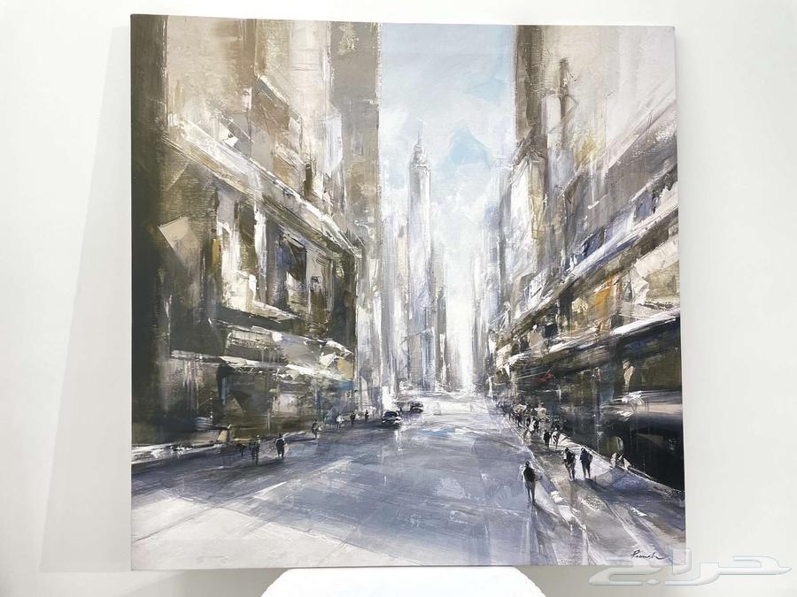 Unique wall mural printed on canvas with hidden wooden frame64247934189185111