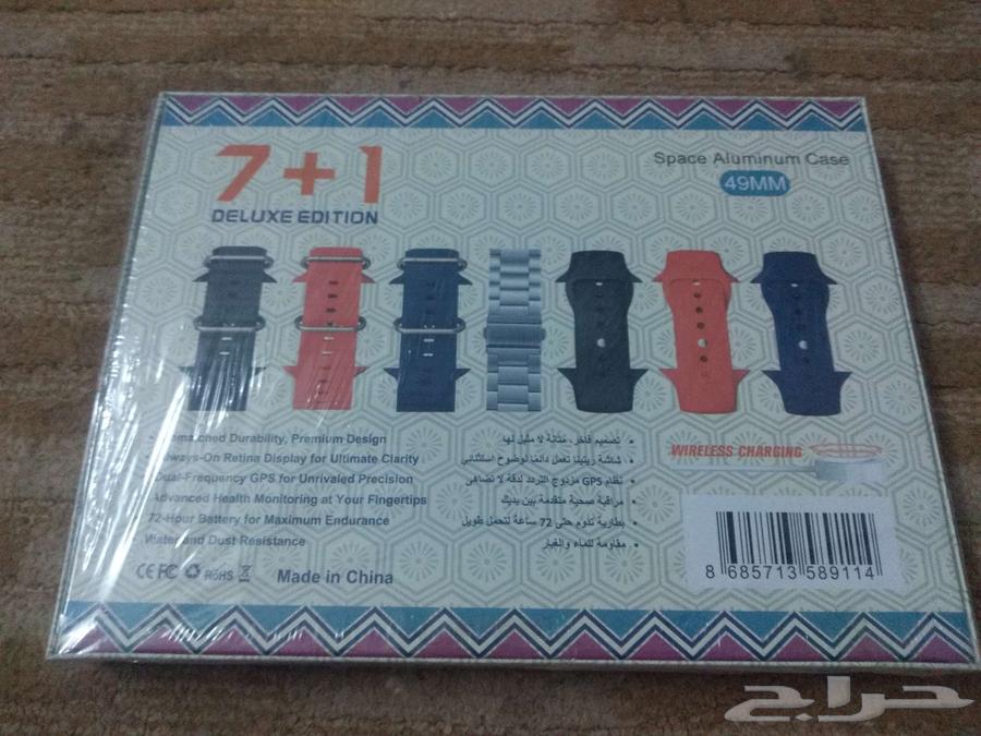 ساعة يد شبيهة ابل جديده لم تستخدم64235325687425112