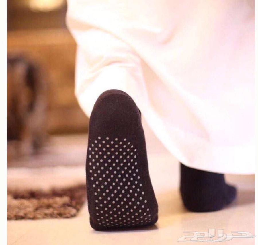 جورب للمشي على السيراميك الدوالي والسكر مبطن بجل السليكون64236271585923110