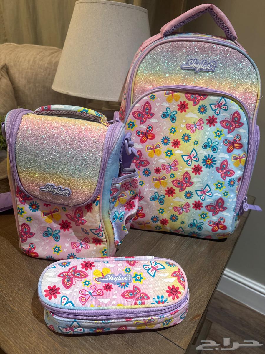 حقيبة مدرسية_حقيبة لانش بوكش_مقلمة64274235582594113