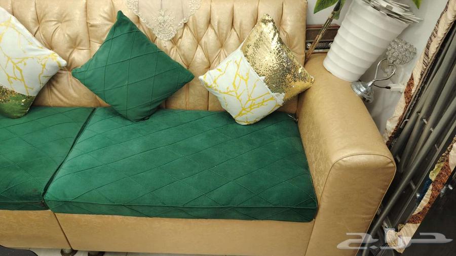 كنب متصل ست قطع نظيف مع الستاره والطاولة64260986599297110