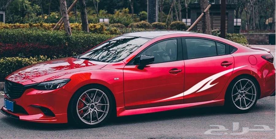 استيكر زينة ديكور PVC لجميع السيارات لون اسود 160 في 19 سم64440887469185113