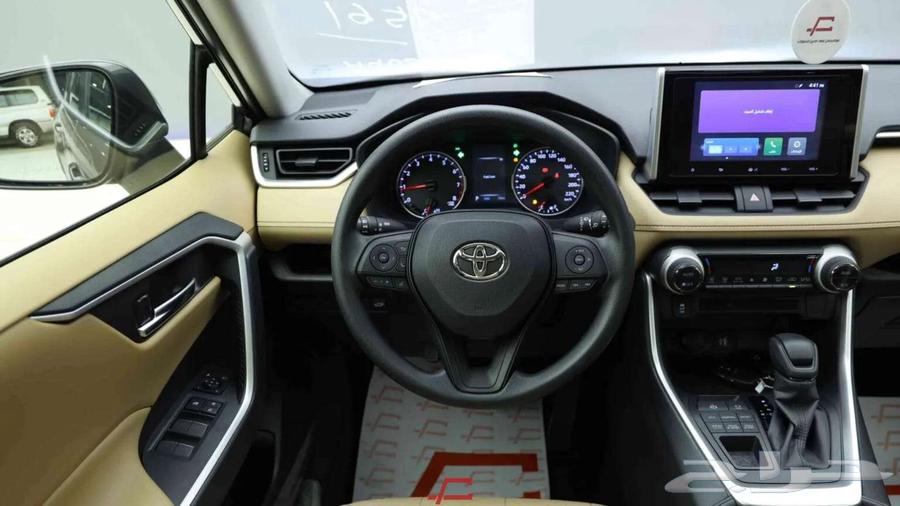 تتوفر فئات تويوتا راف فور 2025 اصفار للنقد والبنك باقل ربح64455045095170114