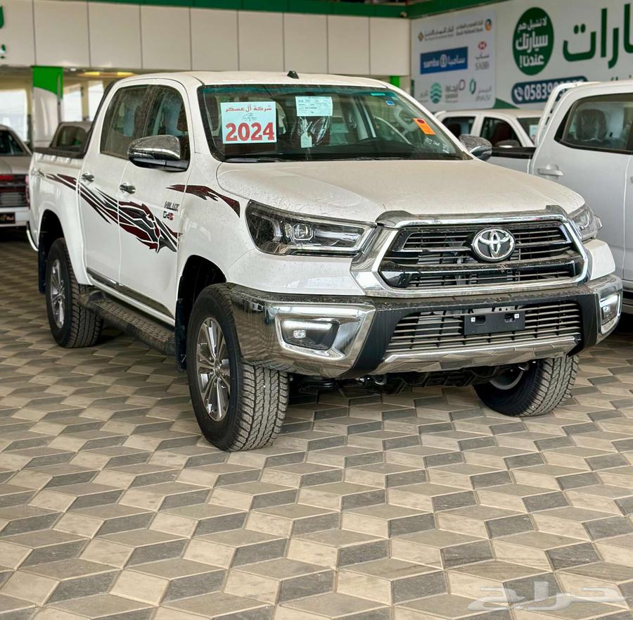 هايلكس غمارتين دبل ديزل سوبر 2.4 قير عادي 202464430299753986110