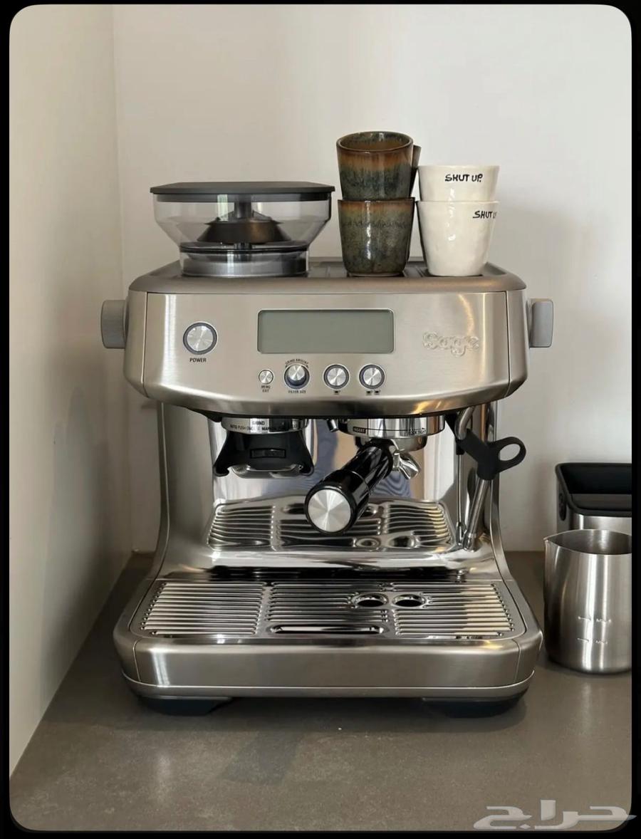 مكينة قهوة Breville Barista Pro ( شبه جديده )64304594856450112