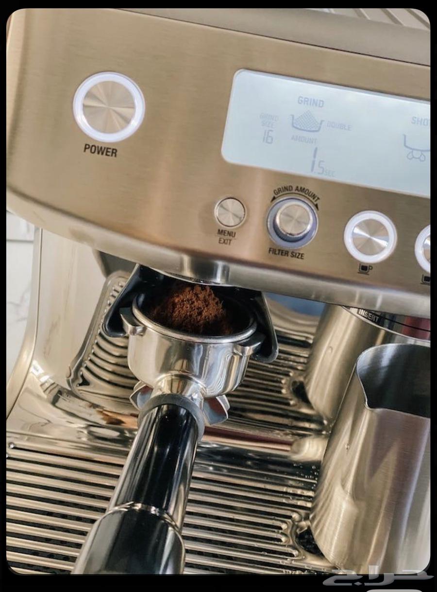 مكينة قهوة Breville Barista Pro ( شبه جديده )64304594856450111