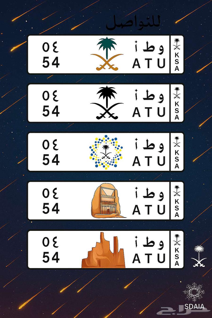 A distinctive two-digit plate64450022622211114