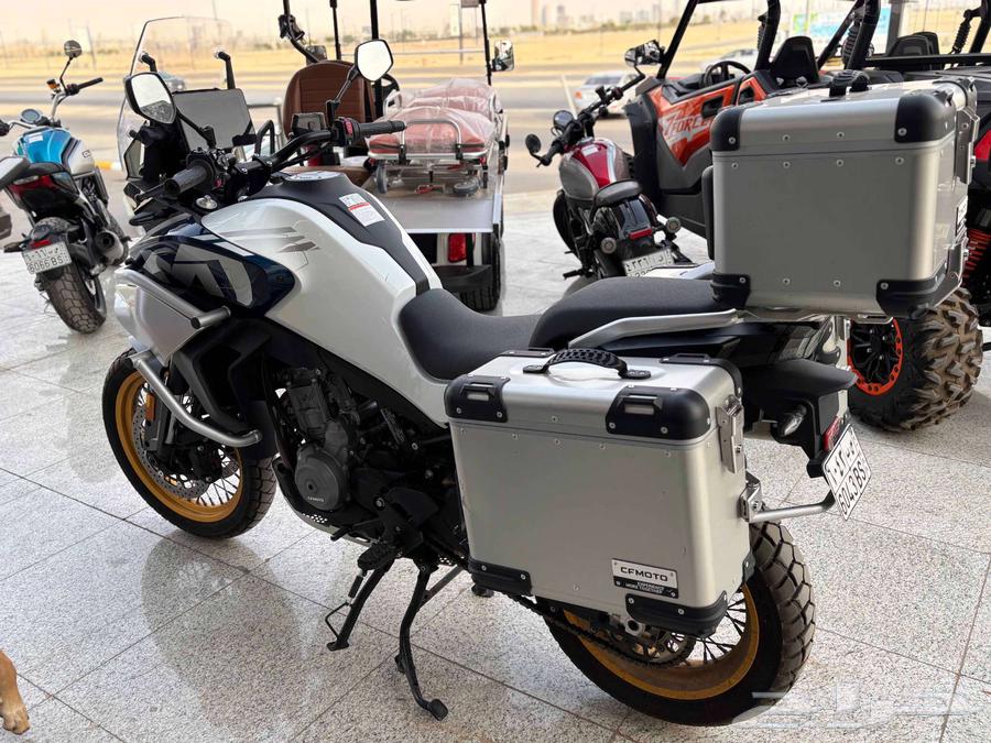 CFMOTO 800MT Explore اللون الأبيض   مفحوصة ومعتمدة من الوكيل64446589705091110